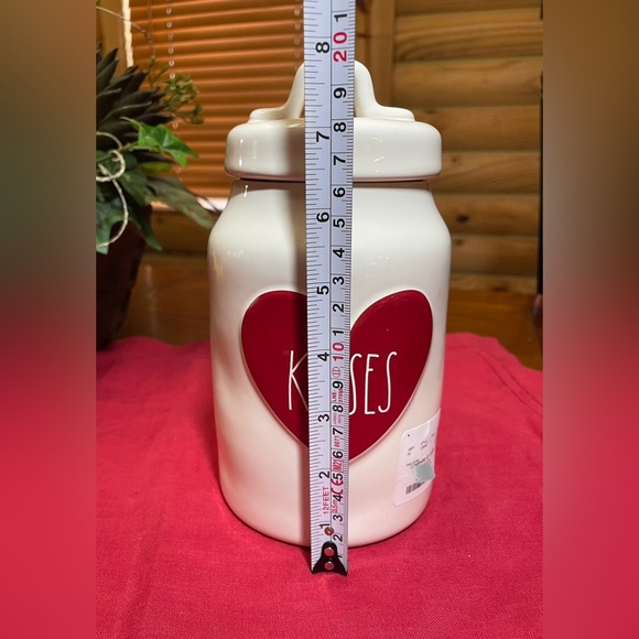 KISSES Rae Dunn Valentines Canister - Picture 5 of 6